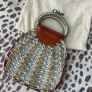 Chloé Leather Bracelet Bag